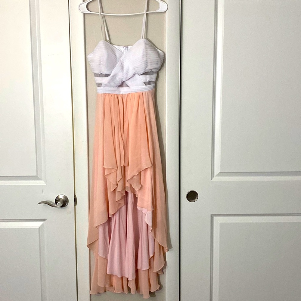 Venus pink and white cami dress size 6